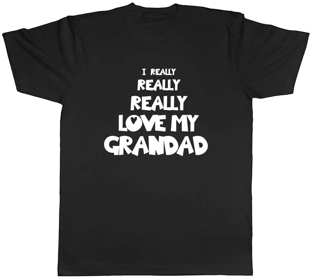 I Really Really Love My Grandad Unisexs Unisex TShirt Tee