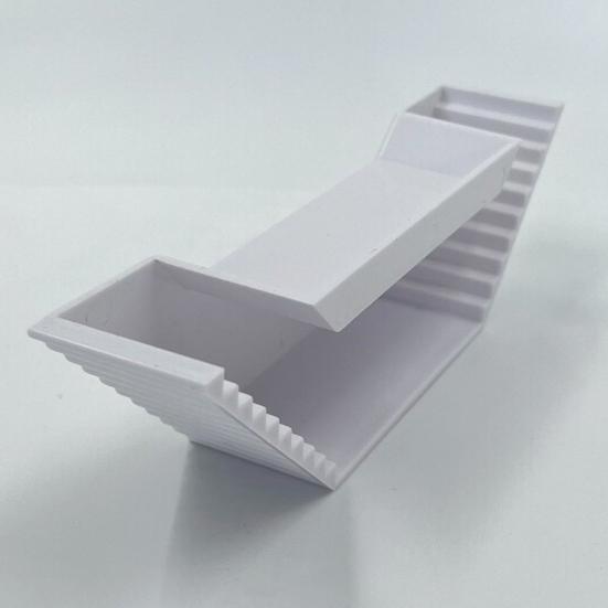 Fish Hideout Tunnel Under Gravel Viewing Cave with Steps Fish Shelter Resting Cave for Aquariums Freshwater Saltwater Fish Tanks