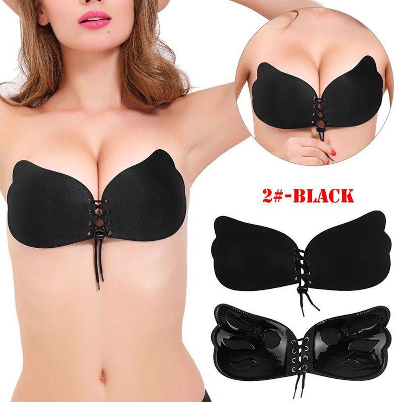 Women Sexy Lingerie Silicone Adhesive Stick On Magical Push Up Invisible Bra For Ultimate Comfort And Support