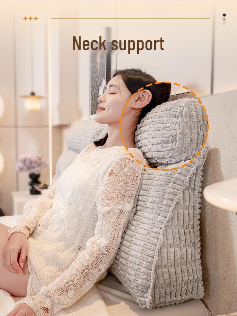 Уютная подушка для изголовья кровати и подушка-подголовник на татами для спальни и гостиной