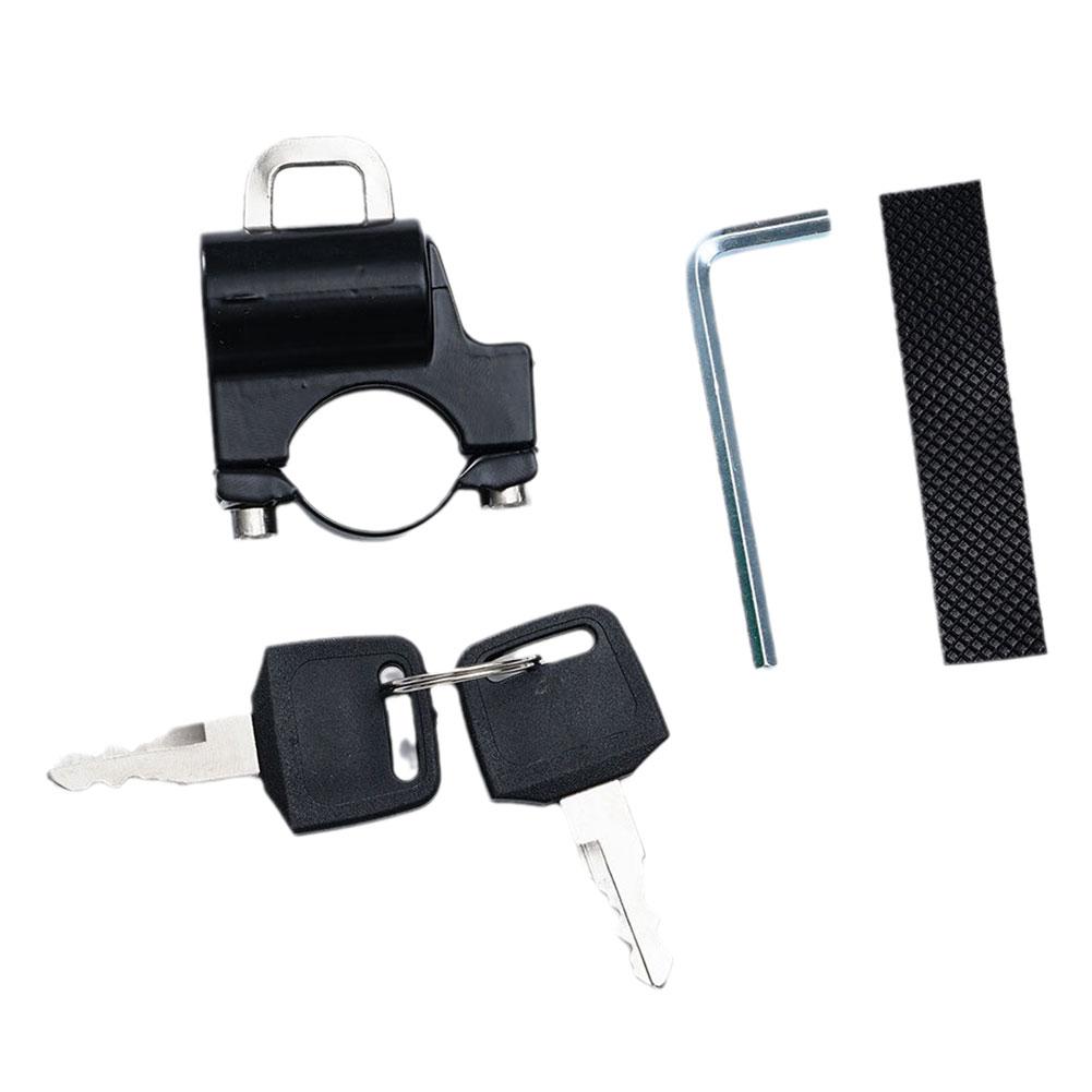 Электрический автомобильный замок для мотоцикла, ручка для шлема, противоугонный замок, защитный замок, противоугонный шлем, универсальная ручка-замок Hoo C1F2