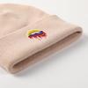 Mouth Flag of Colombia  Winter Knit Hat Beanie, Patriotic Skullies Beanies Fit Warm Leisure Bonnet Knitted Cap Beanie