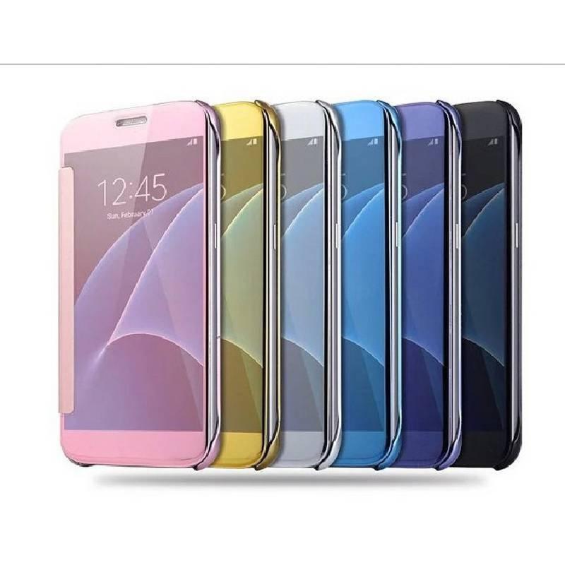 Зеркальная 3D вертикальная подставка, чехол-книжка для телефона Samsung S8/s8 Plus