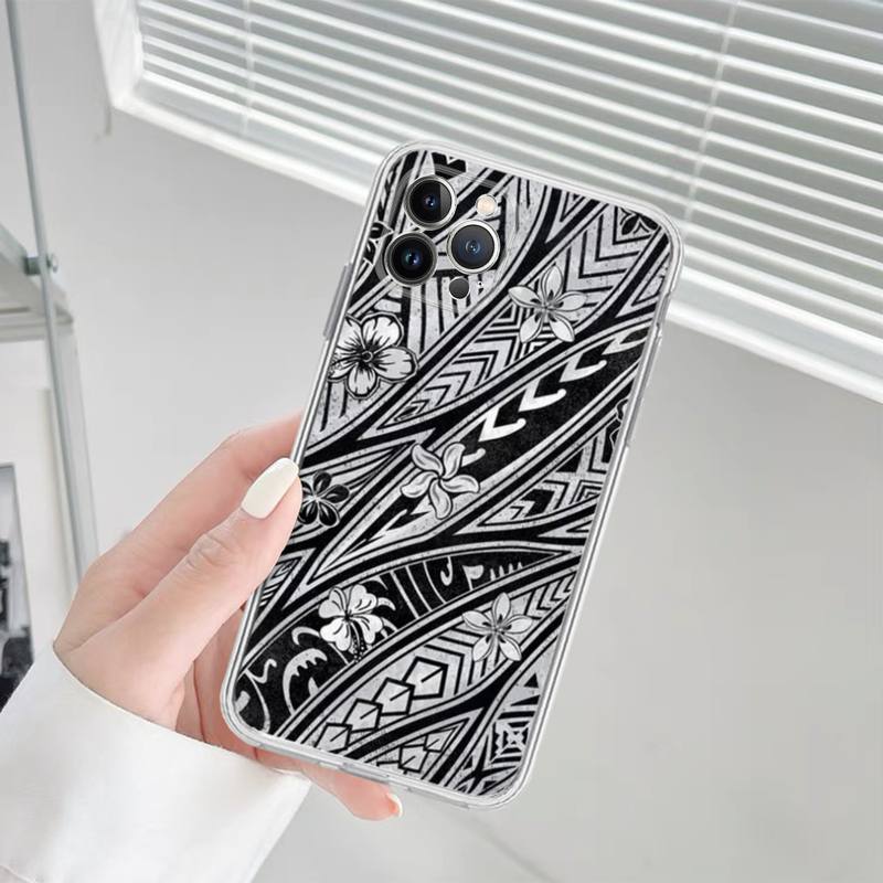 Чехол для телефона Yinuoda Maori Tribal Samoan Polynesian, мягкий силиконовый для iPhone 14 13 12 11 Pro Mini XS MAX 8 7 6 Plus X XS XR