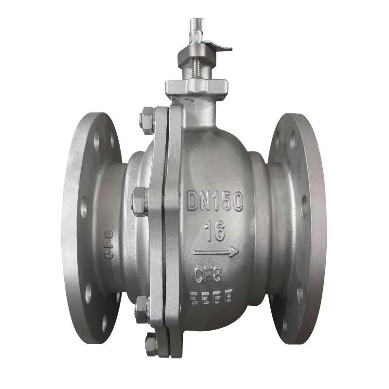 Jundingying 304 Stainless Steel Flange Ball Valve