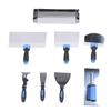 Drywall Spatula Set Stainless Steel Scraper Shovel Plastering Trowel 14 Inch Mud Pan for Wall Taping Spreading Painting