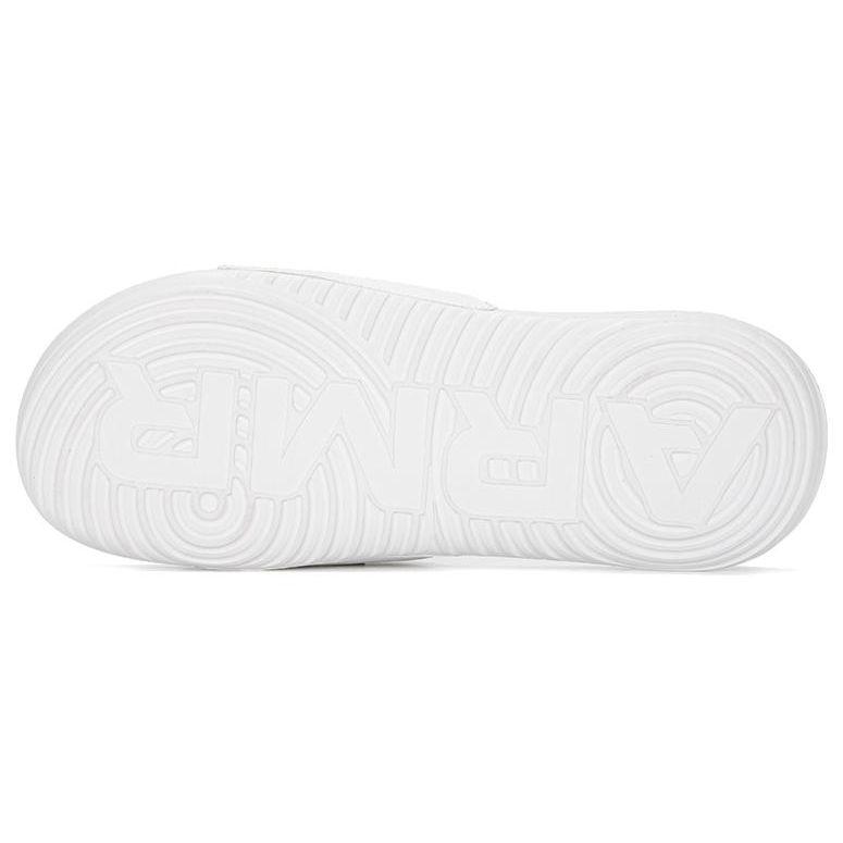Under Armour Ansa Графический логотип Повседневная спортивная мода Резиновая подошва Шлепанцы Мужские сандалии Белый 3024435-106