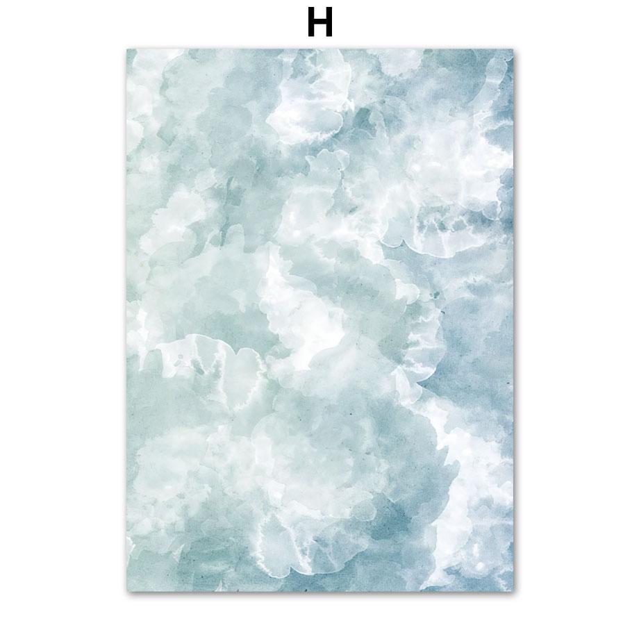 Пляжная доска для серфинга, фургон, пальмовый лист, волна, кокос, настенная живопись, холст, картина, фламинго, плакат на скандинавскую тему, настенные панно, Декор в гостиную