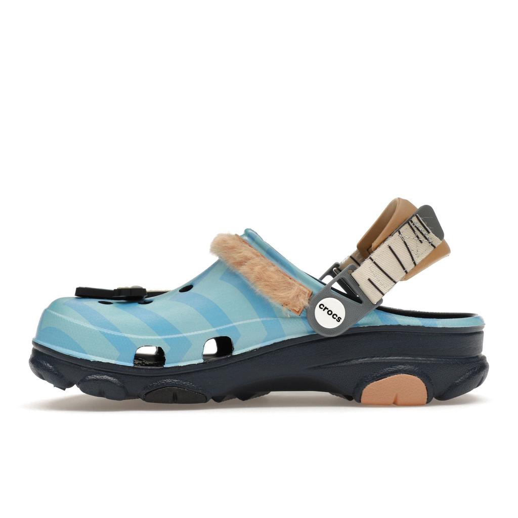 Crocs X Demon Slayer Вездеходные клоги Иноске Синие Унисекс Клоги 209319-410