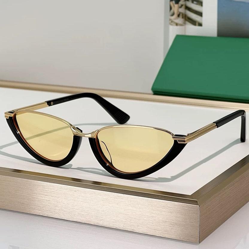 Metal Cat Eye Sunglasses Women For Men Vintage Sun Glasses Steampunk Popular Outdoor Driving Luxury Brand Design Eyeglasses