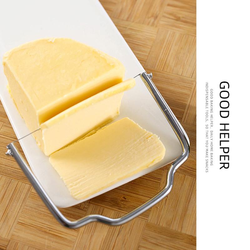 Слайсер для проволоки из нержавеющей стали, резак для масла, кухонные инструменты для резки сыра