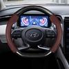 Для Hyundai I30 I20 I10 Tucson Elantra Avante Kona Ix35 Ix25 Grand Elantra Solaris Кожаная Накладка на Руль Автомобиля из Углеродного Волокна