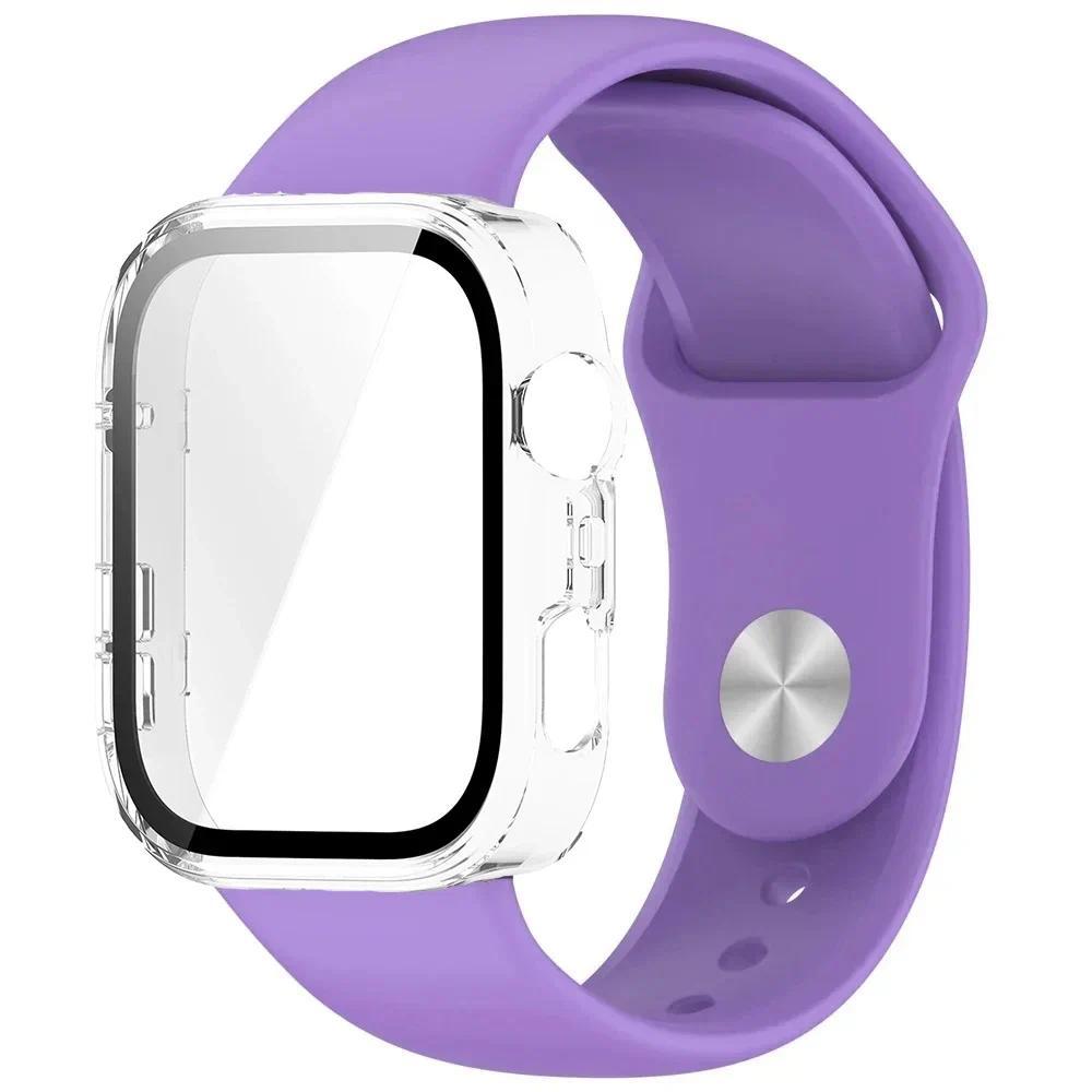 Для Huawei Watch Fit 3 Fit 4 Fit 4 Pro PC-кейс с силиконовым ремешком Спортивный браслет Интегрированная защитная крышка Комплект для замены