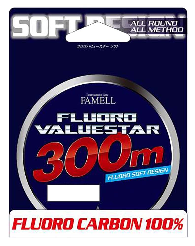 Yamatoyo Tegusu Fluoro Value Star 300м Прозрачный 2.5 (10 фунтов)