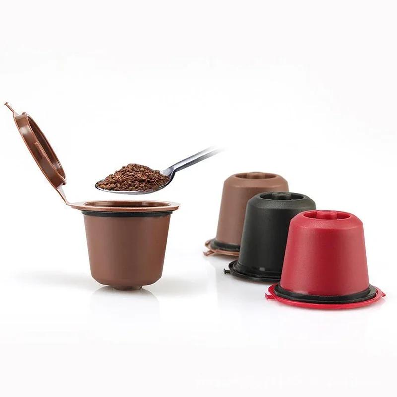 Многоразовая кофейная капсула для кофемашины Nespresso с сеткой из нержавеющей стали icafilas Многоразовый эспрессо-под Кухонные тампер-аксессуары