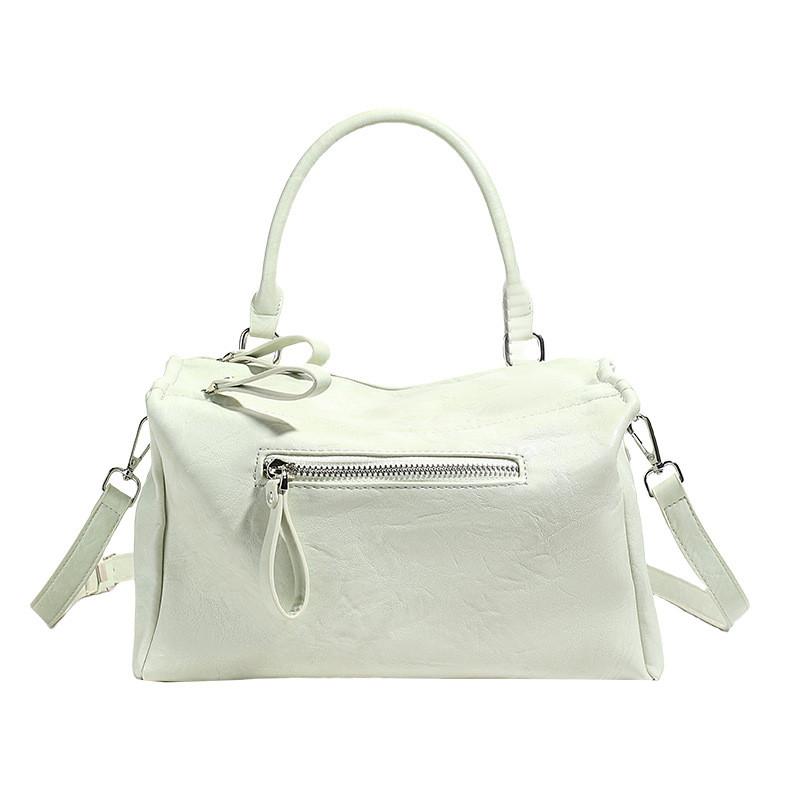 Minimalist Pu Women Shoulder Bag With Stitch Detail For Urban Style