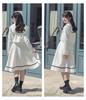 Graduation ceremony Elementary school girl suit clothes Formal Stephanie set White 165cm [Arisana] Children's 5-piece