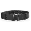 Tactical Heavy Duty Belt Metal Eyelets Police Tactical Belt with Quick Release Plastic Buckle Back Support Belt