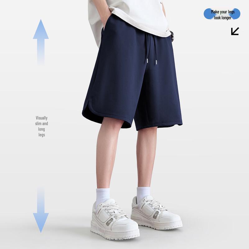 MINISO Men's Knit Running & Casual Shorts