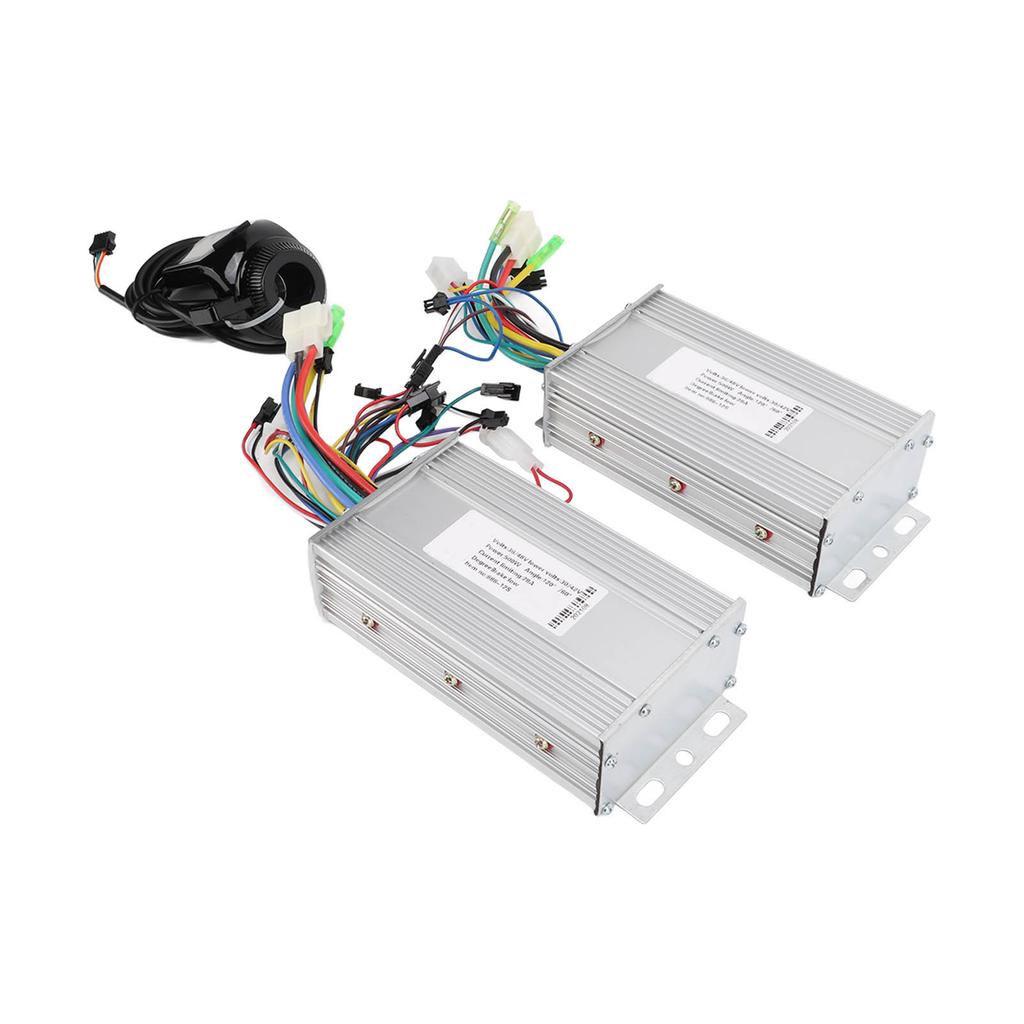 36V 48V 500W Electric Bike Dual Drive Brushless Motor Controller LCD Display Set for Electric Scooter