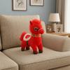 Kawaii Cartoon Steed Doll Fluffy Zodiac Pony Figurine Cute Mascot Dolls  Home Decoration