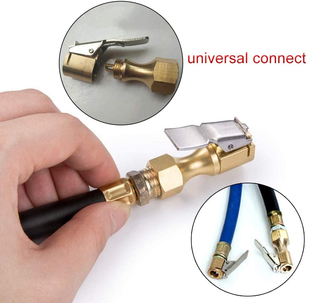 1Pc Car Accessories Car Air Pump Thread Nozzle Adapter Car Pump Accessories Fast Conversion Head Clip Type Nozzle