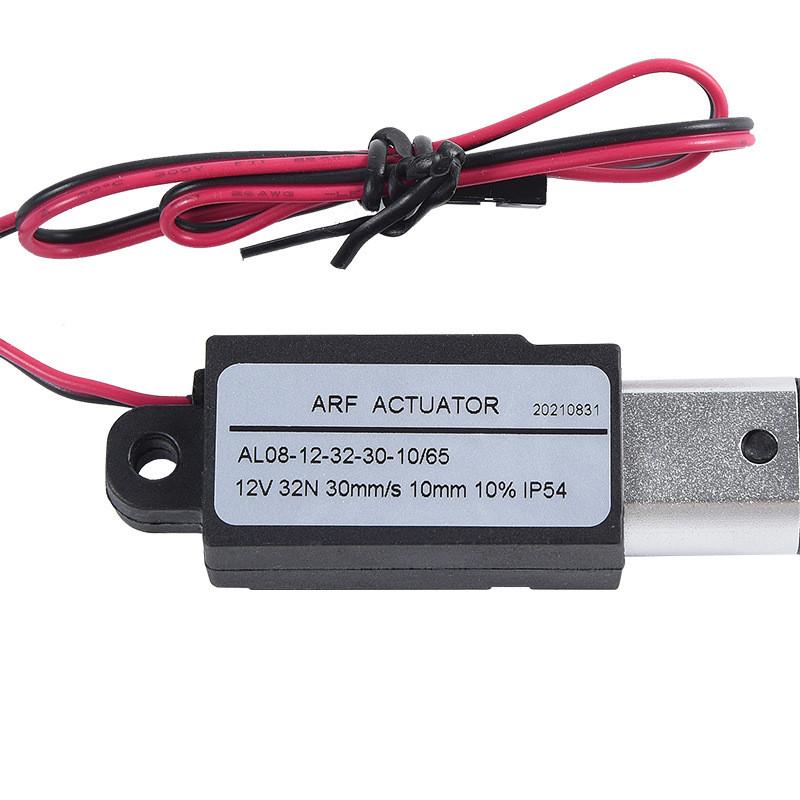 Низкошумный электрический линейный приводной двигатель Мини-электропривод подъема Микро-постоянный ток Электропривод толкатель Телескопический шток