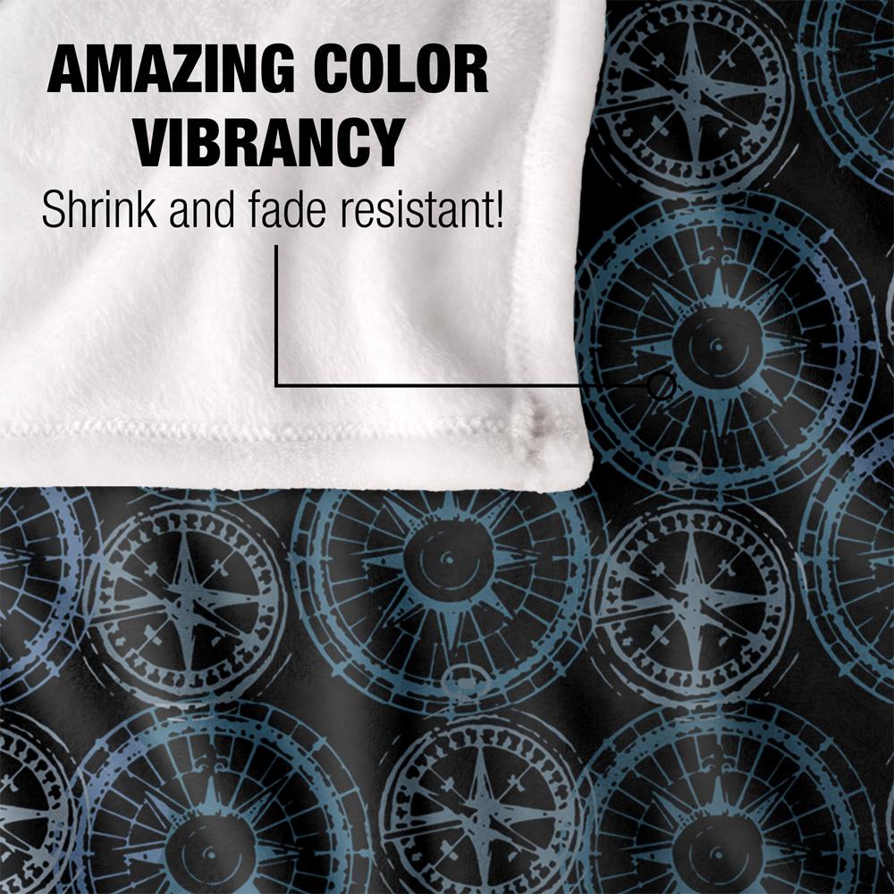 JQ Licensing Silky Compass Supersoft Blanket