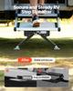 RV Step Stabilizer, Height Adjustable Step Stabilizer Kit, Camper Stair Stabilizers with Powder Coated Steel for 5th Wheels, Travel Trailers and