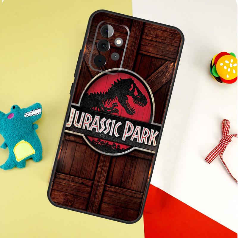 Чехол Мир Динозавров Парк Юрского Периода для Samsung Galaxy A54 A34 A24 A14 A12 A22 A32 A42 A52 A72 A52S A51 A71 A13 A53