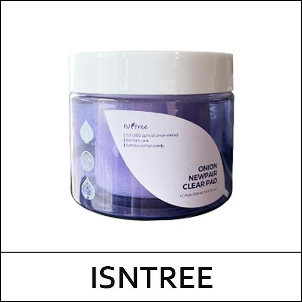 ISNTREE (b5) Прозрачные подушечки Onion Newpair 250 мл(60 пэдов) / (воли)