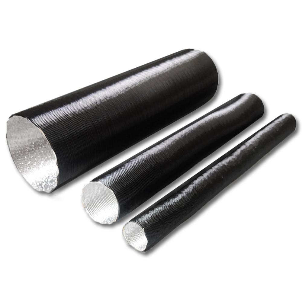 Diesel Parking Heater Air Outlet Vent Cover Duct Ducting Pipe Black For Webasto Dometic Eberspacher 25/42/60/75mm Accessories