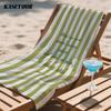 Kind Words Stripes Compact Travel Beach Towel Super Absorbent Sand Resistant, Microfiber for Swimming Camping Yoga