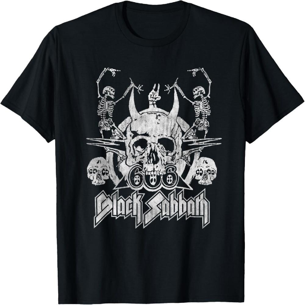 Футболка Black Sabbath 666 Черепов