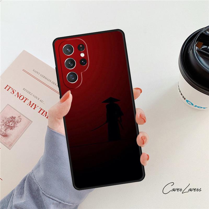 Чехол для телефона Айкидо Самурай Воин Для Samsung Galaxy S24 S25 S23 S22 Ultra Note 10 20 Plus S20 S21 FE