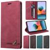 Anti-theft Leather Case For Redmi Note 11 11S 10 10S 9 9S 8 7 Redmi 10 10A 10C 9A 9C 8A 7A Mi POCO X3 X4 M4 Pro Phone Cover Case