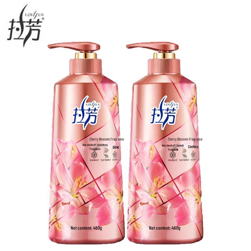 Шампунь против перхоти и для гладкости La'Farfalle Sakura с ароматом