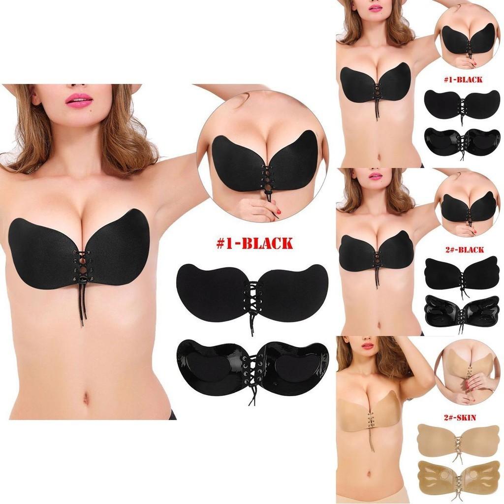 Women Sexy Lingerie Silicone Adhesive Stick On Magical Push Up Invisible Bra For Ultimate Comfort And Support