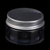 Empty Plastic Cosmetic Makeup Jar Pots Transparent Sample Bottles Eyeshadow Cream Lip Balm Container
