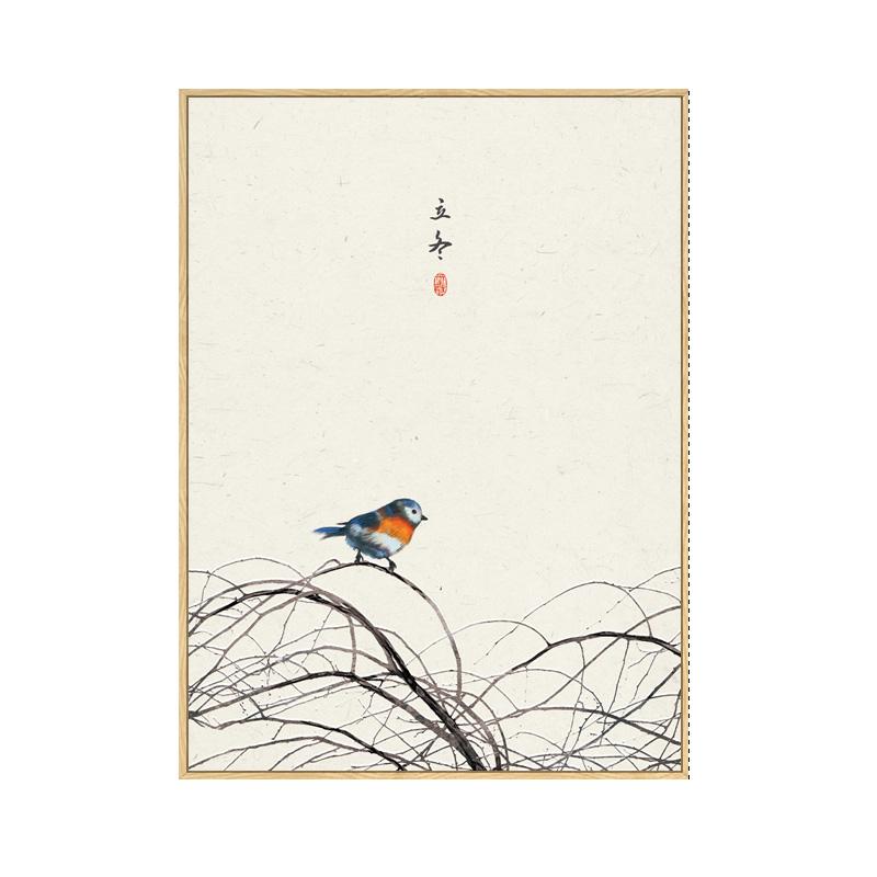 Китайская живопись на холсте для домашнего декора, 24 вида праздников, пейзажное настенное искусство, картины для гостиной, китайские постеры