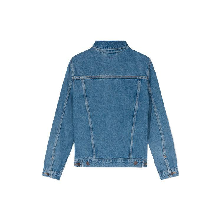 Levis Повседневная однотонная джинсовая куртка с карманами, женская куртка синего цвета 29945-0063