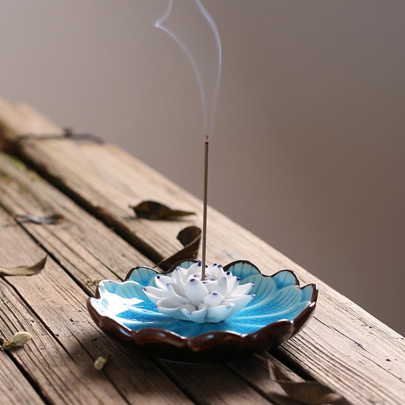 Лотос курильницы Joss Stick держатель для благовоний домашний декор аромакурильница ароматерапия аромат