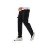 Штаны мужские спортивные Li Ning Fitness Series с прямыми штанинами, влагоотводящие, быстросохнущие, трикотажные, черные AKLU479-1