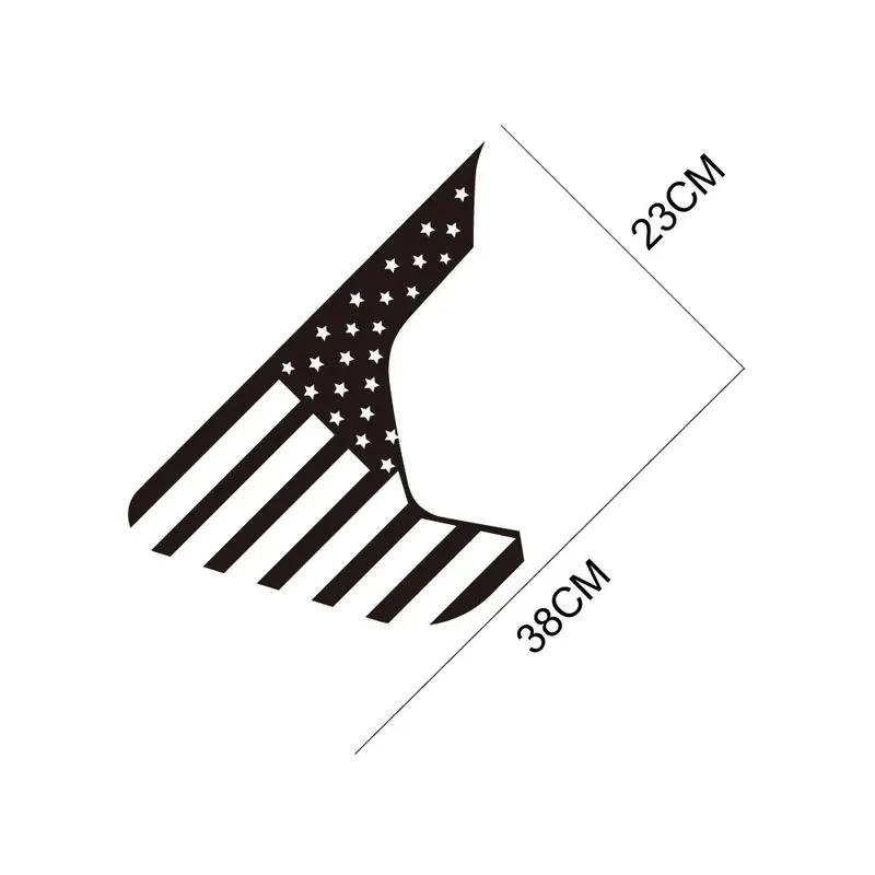 For Jeep Gladiator JT Pickup Fender Vent Stickers Truck Graphics Flag Decor Decals Car Vinyl Cover Decal Auto Accessories