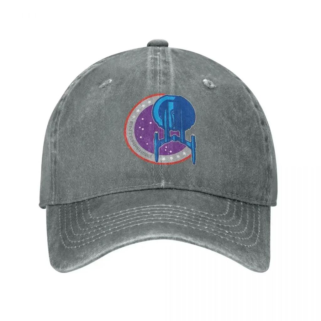 New Star Treks Film Baseball Cap Vintage Distressed Washed Snapback Cap Unisex Style Outdoor Summer Unstructured Soft Hats Cap