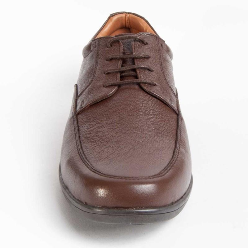 Zapato De Piel Para Hombre. Purapiel Confore9 98994