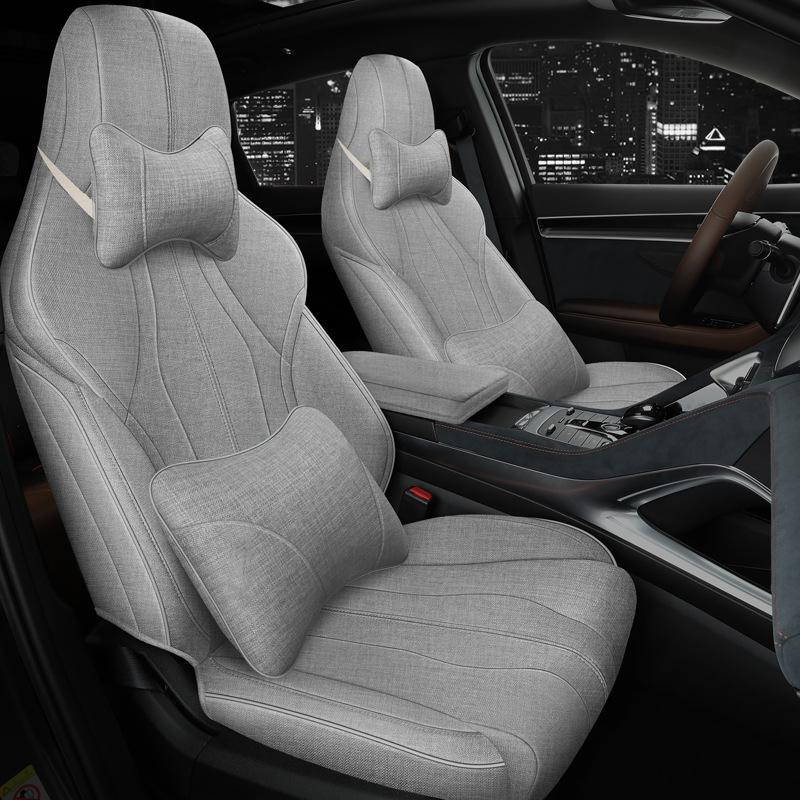 BYD Song PLUS Full Coverage Linen Seat Cushion for Five-Seater