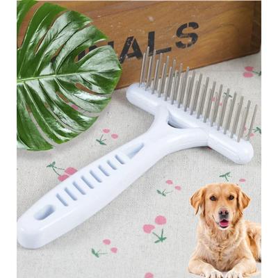 SUPERPET Белый гребень для собак щетка для коротких длинных волос линяющая шерсть удаление щетки для кошек и собак инструменты для ухода за домашними животными принадлежности для собак