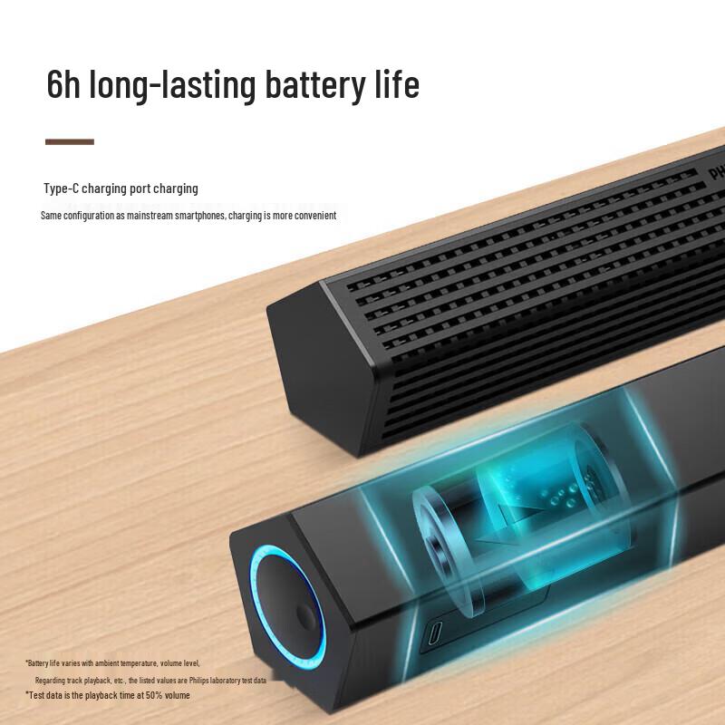 Philips SPA510P Bluetooth Desktop Speaker