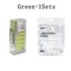 1-10Sets Portable Floss Holder Automatic Ejectable Includes 10Pcs Floss Organizer Press-on Carry-on Disposable Flossing Sticks